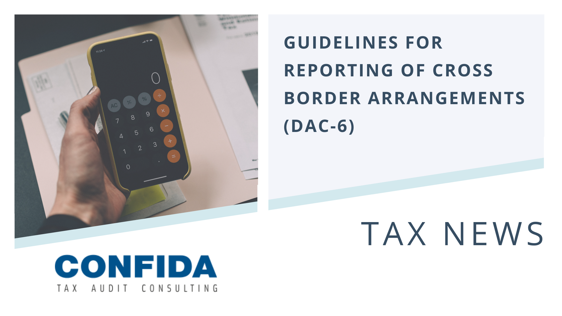 Guidelines for reporting of cross border arrangements (DAC-6)
