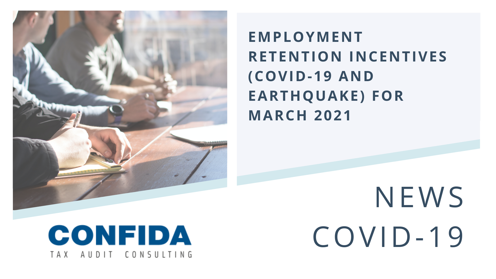 Employment Retention Incentives (COVID-19 and earthquake) for March 2021